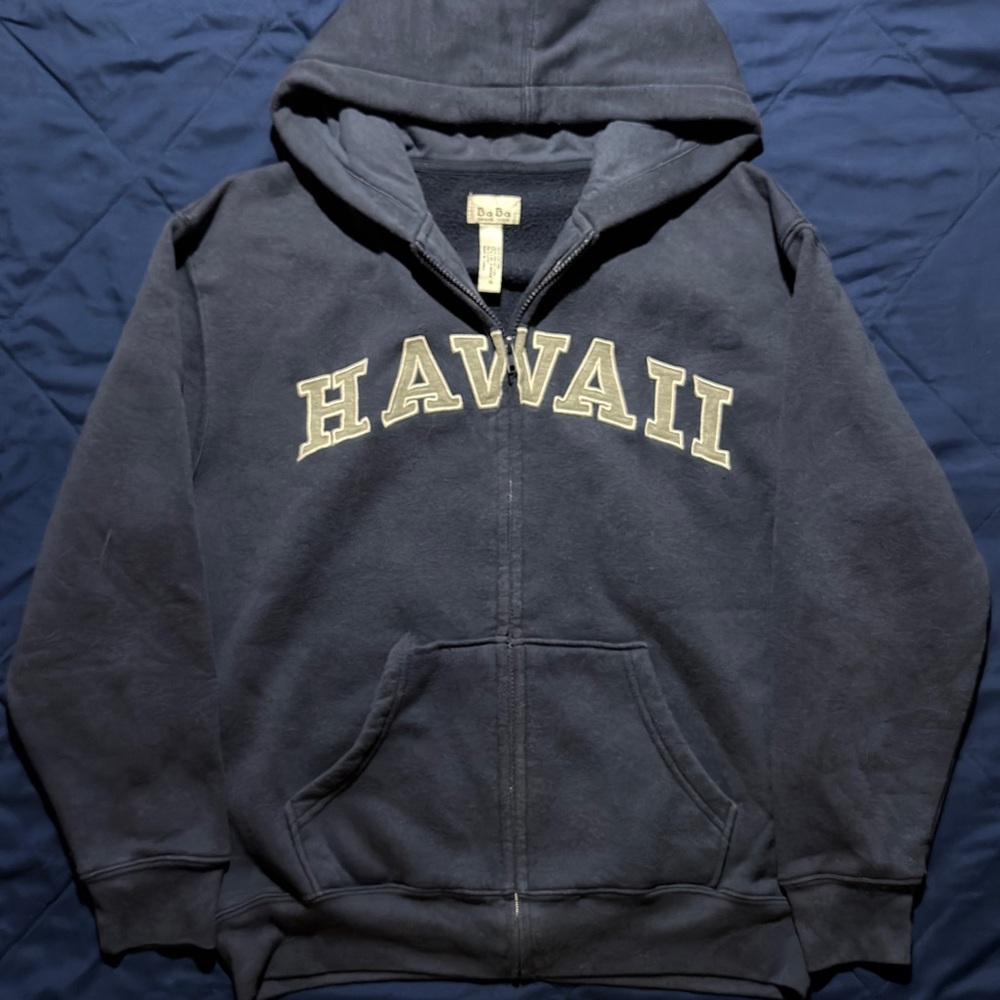 hawaii zip up